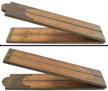 Stanley Rule & Level, No. 78 1/2: Two Foot, Four-Fold Folding Rule