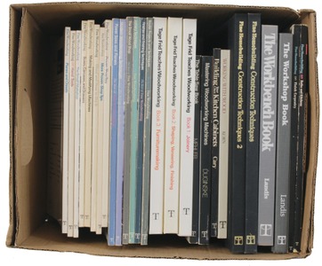 Taunton Press, Newtown, Connecticut: Lot Of Woodworking & Shop Reference Book
