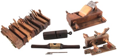 Assorted Makers: Lot Of |id Woodworking Plane