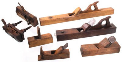 Assorted Makers: Seven Clean European Woodworking Planes