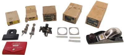 Stanley Rule & Level: Five Original Box Woodworking Tools