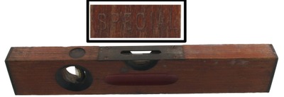 Stanley Rule & Level: Unus. 12" Cherry Body Level
