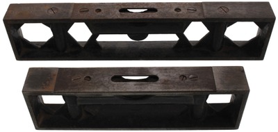Standard Tool Company, Athol, Massachusetts: Two Cast Iron Machist's Levels