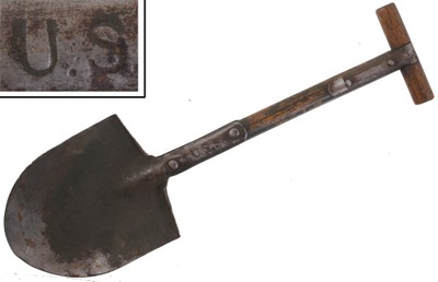 United States Army: Rare M1910 U.S. Army Entrenching Shovel