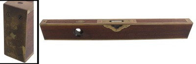Unmarked: Craftsman Made Mahogany Level