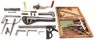 Assorted Makers: Lot Of Assorted Earl Machinists' Tools