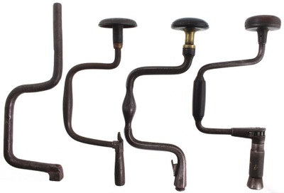 Assorted Makers: Four Early Iron Braces