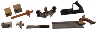 Assorted Makers: Lot Of Clean & Usabl Woodworking Tools