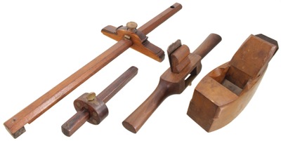 Assorted Makers: Four Early Type Woodworking Tools