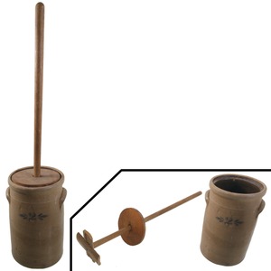 Unmarked: Early 2 Gallon Butter Churn