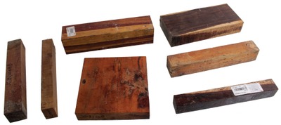 Assorted Makers: Seven Exotic Wood Samples