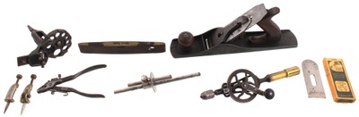 Assorted Makers: Lot Of Clean & Usabl Woodworking Tools