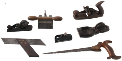 Assorted Makers: Lot Of Clean & Usabl Woodworking Tools