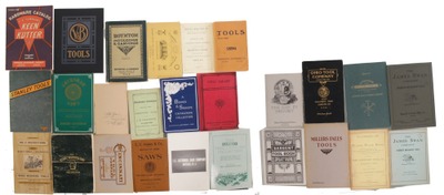 Assorted Makers: Lot Of Reprinted Tool Catalogue