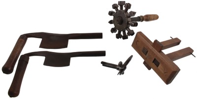 Assorted Makers: Five Clean & Usable Coopers' Tools
