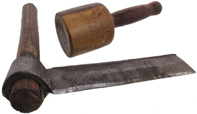 Ozark Stave Company, Pierce City, Missouri: Clean & Usable 10" Riving Froe