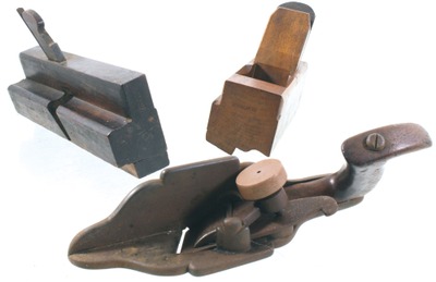Assorted Makers: Three English Maker Woodworking Planes