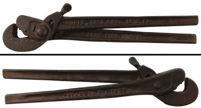 Noble, Hall & Company, Erie, Pennsylvania: "Acme Pipe Tongs" A'ble. Pipe Wrench