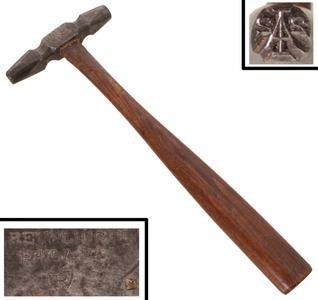 Reutlinger, Philadelphia, Pennsylvania: Fancy Design Marking Hammer