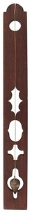 Unmarked: Early Walnut Body Plumb Level