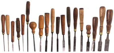 Assorted Makers: Lot Of Assorted Tang Chisels