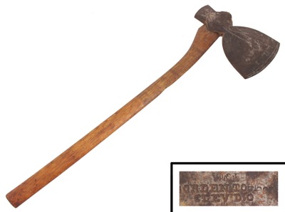 Worden Tool Company, Cleveland, Ohio: Early Dbl. Bevel Masting Axe