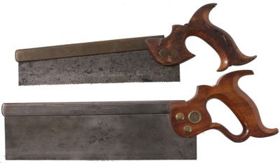 Assorted Makers: Two Clean & Usable Back Saws
