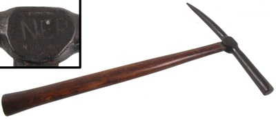 Unmarked: Rare English R.R. Inspector's Hammer