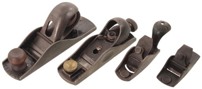 Stanley Rule & Level: Four Clean & Usable Block Planes