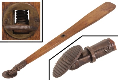 Unmarked: Extra Early Shoe Peg Cutting Tool