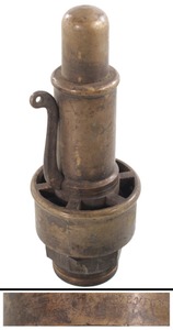 American Steam Gauge & Valve Company, Boston, Massachusetts: Unus. Small Size Steam Whistle