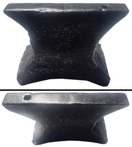 Unmarked: Massive Slant Front Dbl. Horn Anvil