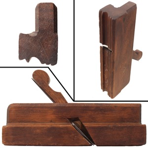Thomas Grant, (New York, New York): Early Q/Ov Dbl. Fillet Molding Plane