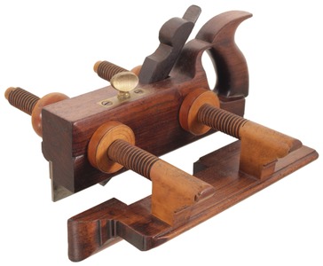 Winsted Plane Manufacturing Company, No. 240: Handled R'wood Screw Arm Plow Plane
