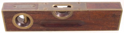 Stanley Rule & Level, No. 98: Brass-Bound Rosewood Level