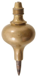 Unmarked: Showy Spinning Top Plumb Bob