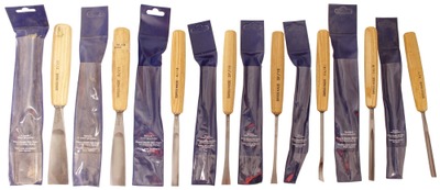 Pfeil Swiss Made, Langenthal, Switzerland: Wkg. Set Of Eight Clean Carving Tool