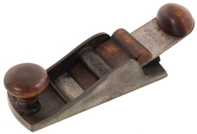 Metallic Plane Company, Auburn, New York: Rare Lg. Size Cast Iron Block Plane