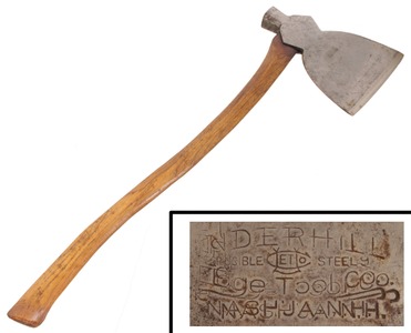 Underhill Edge Tool Company, Nashua, New Hampshire: Extra Clean 8" "Killing" Axe