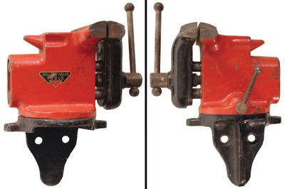 Millers Falls Company, Millers Falls, Massachusetts, No. 18: 2 1/2" Jaw Cast Iron Bench Vise