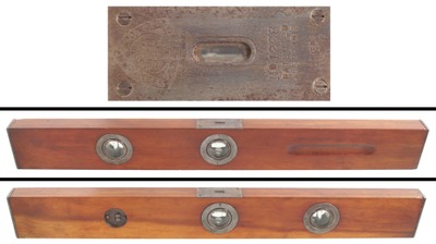 Federal Tool Company, Chicago, Illinois, No. 1228: Patent Illuminated 28" Sprit Level