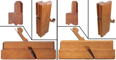 Assorted Makers: Two New Bedford Mkr. Molding Planes