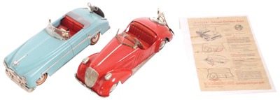 Johann Distler AG, Nuremburg, Germany: Two Highy Quality Wind-Up Automobiles