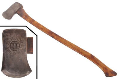 W.W. Bingham Company, Cleveland, Ohio: "B.B.B." Embossed Axe
