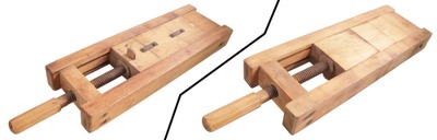 Unmarked: Unus. Three Stage Mitre Vise