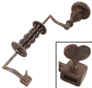 Unmarked: Spectacular Early Iron Brace
