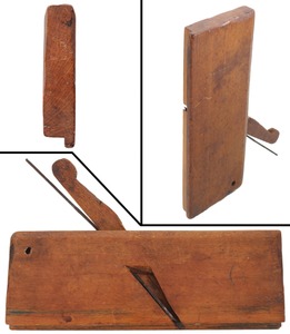Jon Ballou, Providence, Rhode Island: Yellow Birch Fenced Rabbet Molding Plane