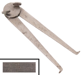 Wilson P. Dodson, Philadelphia, Pennsylvania: Dodson's Patent Dual Lock Caliper