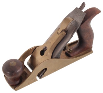 A. Malo: Recast Brass Copy Of "stanley "2 Plane