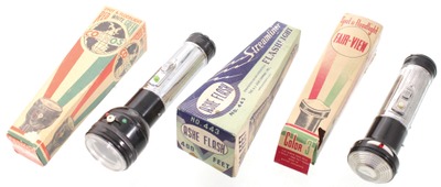 Assorted Makers: Three Mid-Century Modern Flashlights